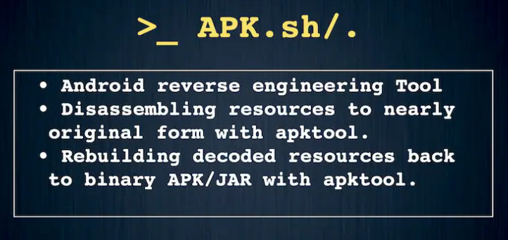 解码Android应用：探索apk.sh的简化反向工程之道