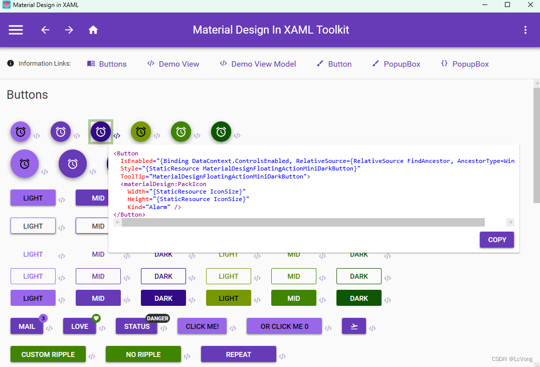 WPF上使用MaterialDesign框架---下载与配置