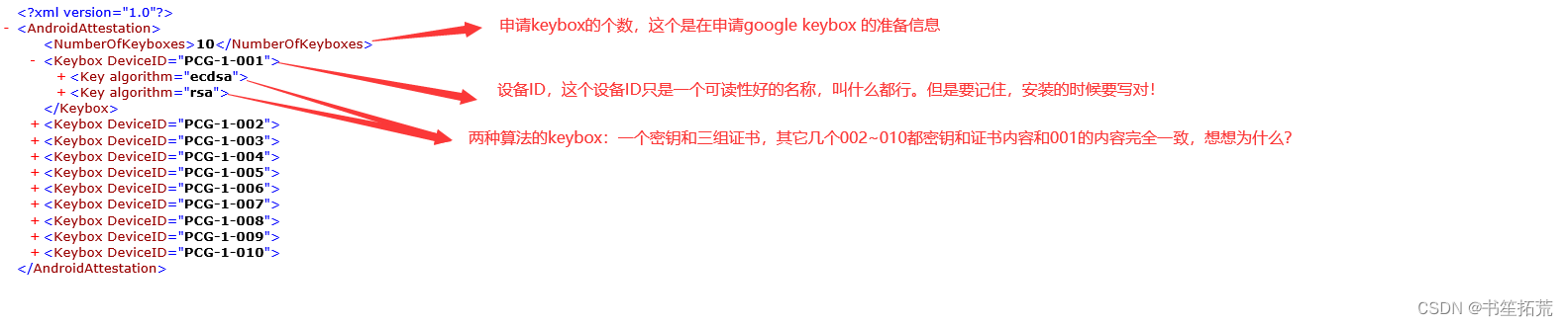 Android Basis - Google Keybox