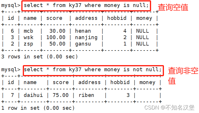 Mysql的高级语句3