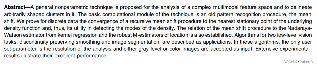 meanshift<span style='color:red;'>论文</span><span style='color:red;'>学习</span>