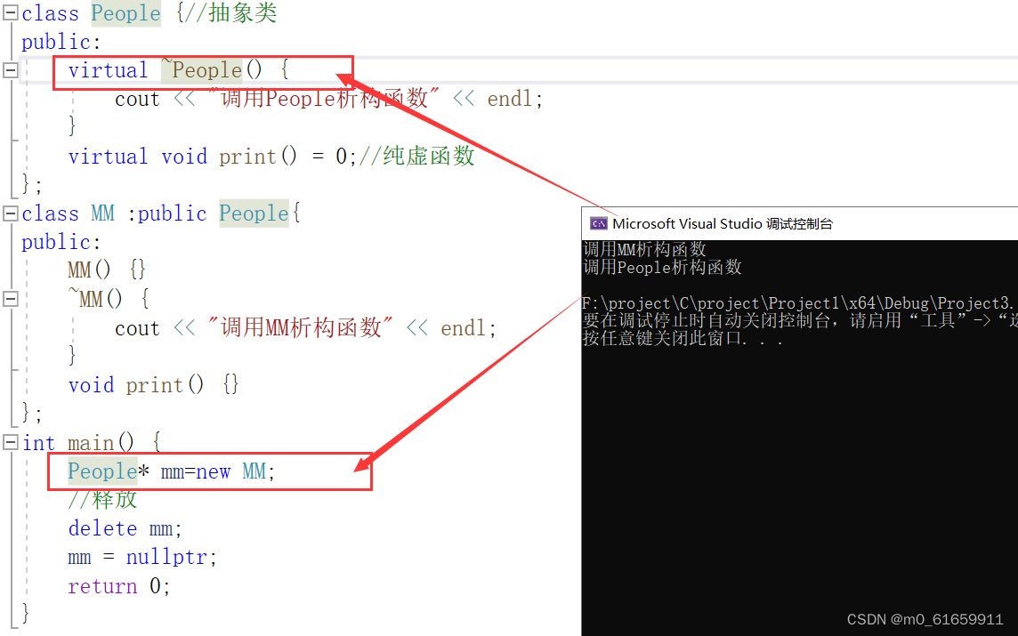 【C++精简版回顾】16.虚函数，多态