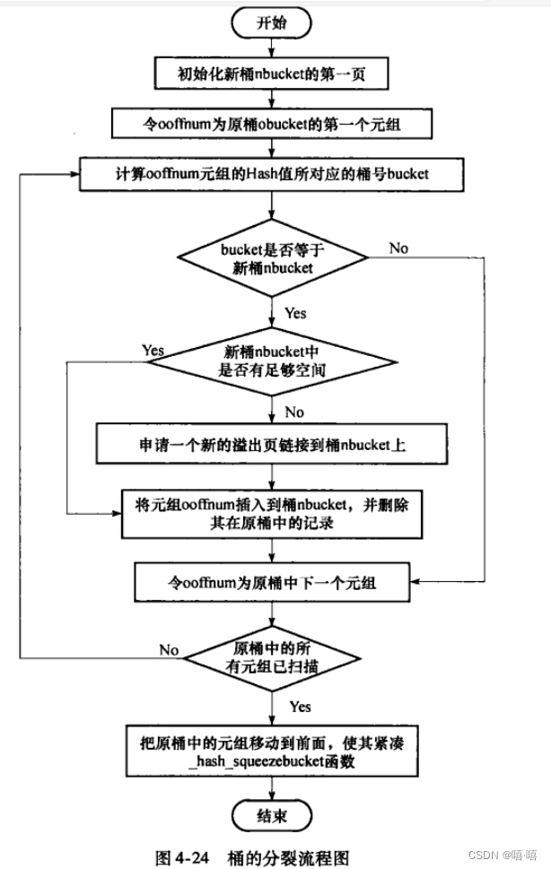 桶的分裂流程图