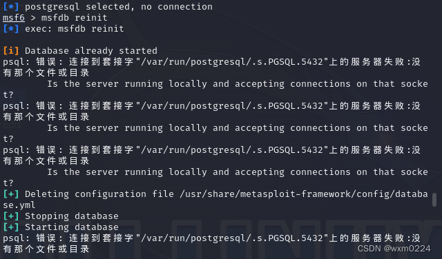 Psql:错误：连接到套接字“/var/run/postgresql/.s.PGSQL.5432“上的服务器失败：没有那个文件或目录_psql ...