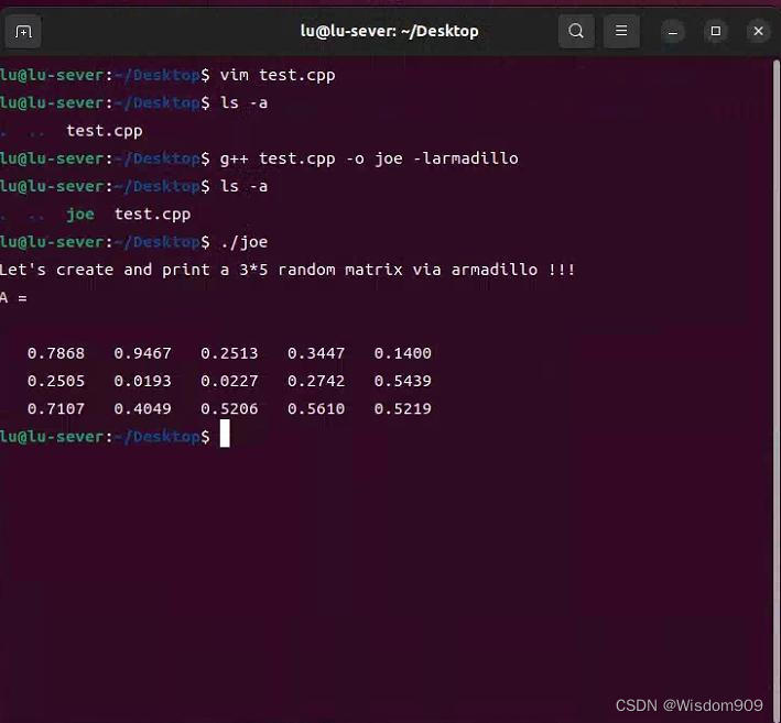ubuntu(linux)环境下安装armadillo线性代数库_armadillo库安装 ubuntuCSDN博客