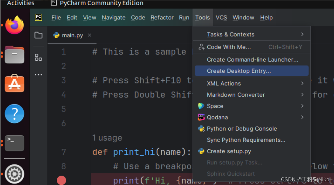 <span style='color:red;'>Ubuntu</span><span style='color:red;'>系统</span><span style='color:red;'>pycharm</span>以及annaconda的<span style='color:red;'>安装</span>配置笔记以及问题集锦（更新中）