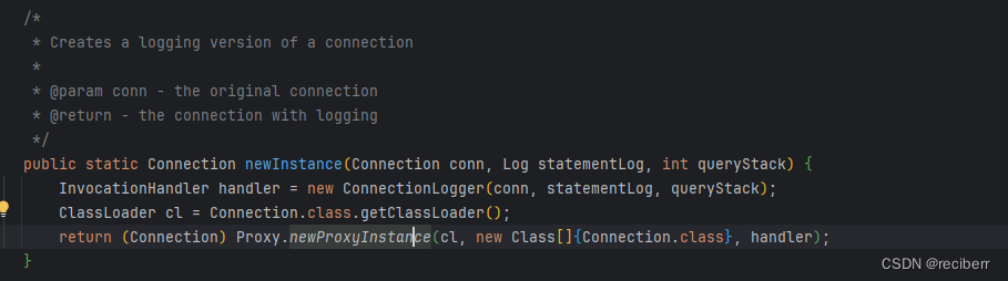 ConnectionLogger.class