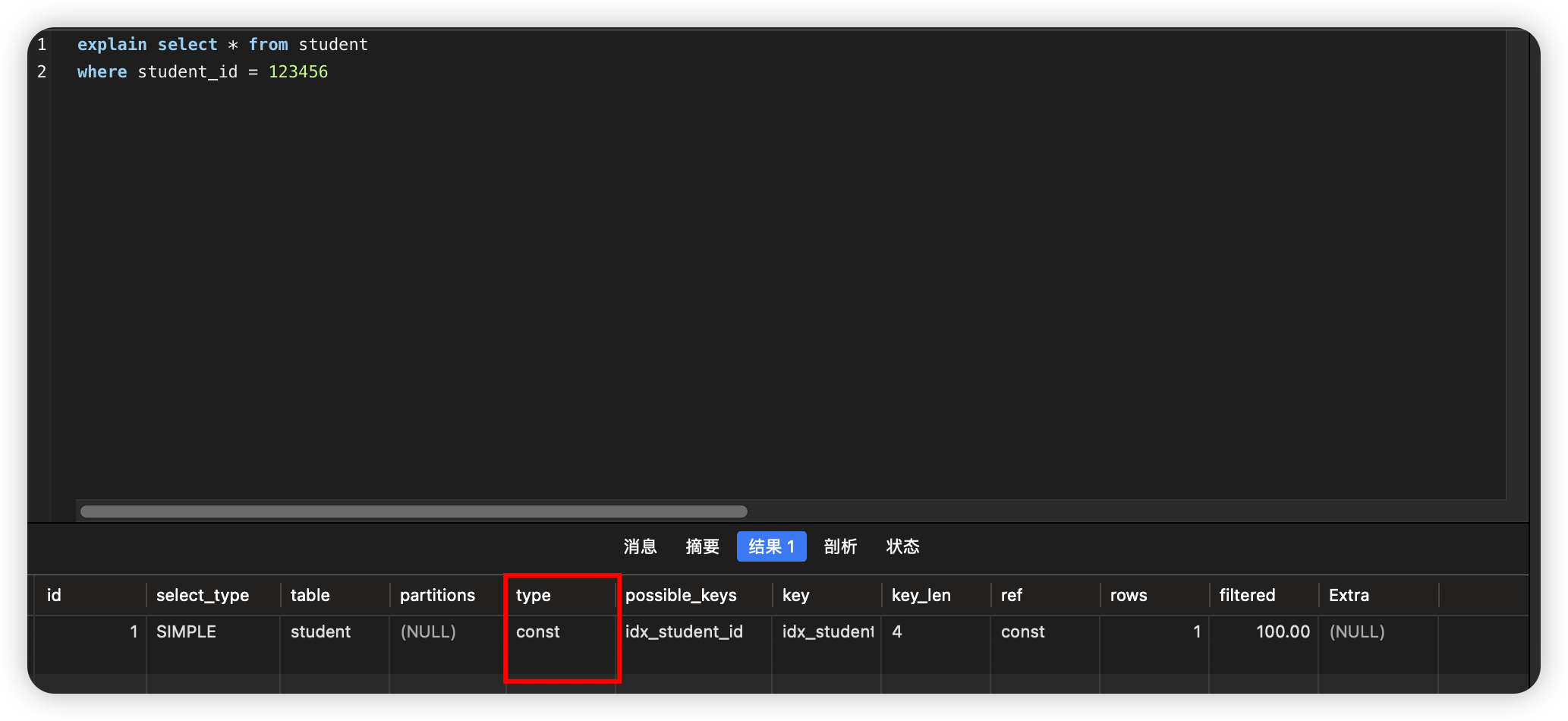 Mysql的索引详解