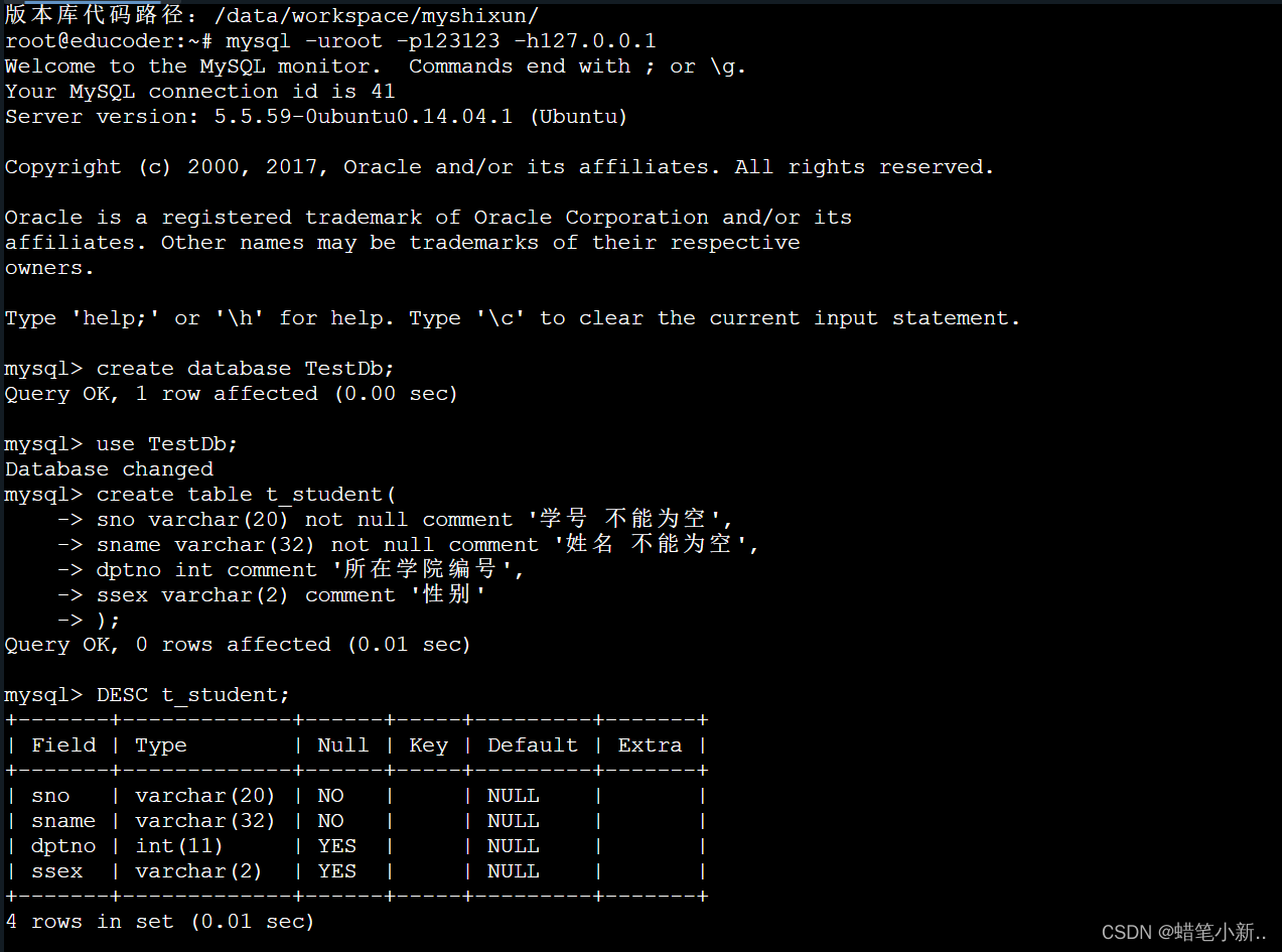 如何在MySQL中获取数据库连接对象及其属性？