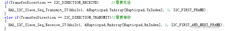 ChatGPT在应用在STM32 HAL库 I2C从机硬件中断代码 回答的错误