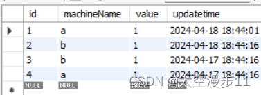 SQL获取最后一次的数据