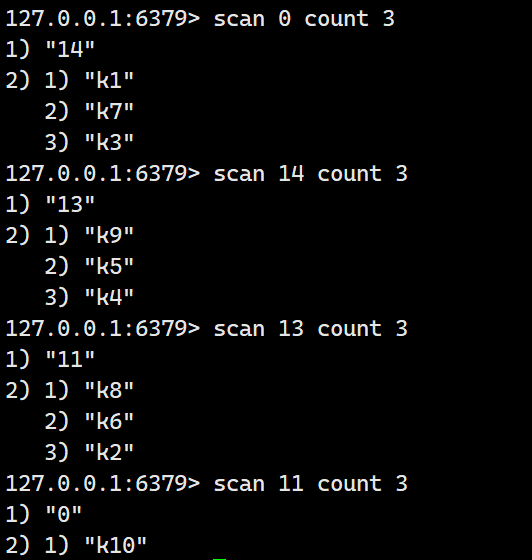 Redis -- 渐进式遍历