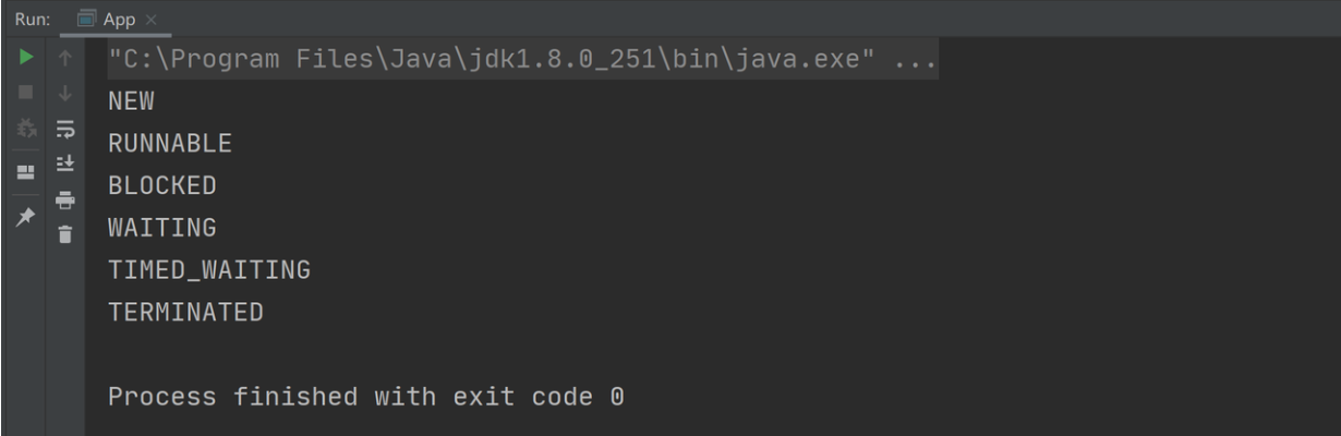 说一下线程的生命周期