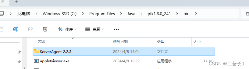 Jmeter ServerAgent windows启动报错 NoClassDefFoundError