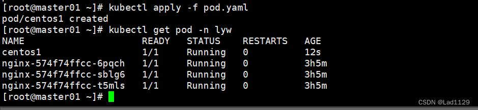 声明式管理方(yaml)文件