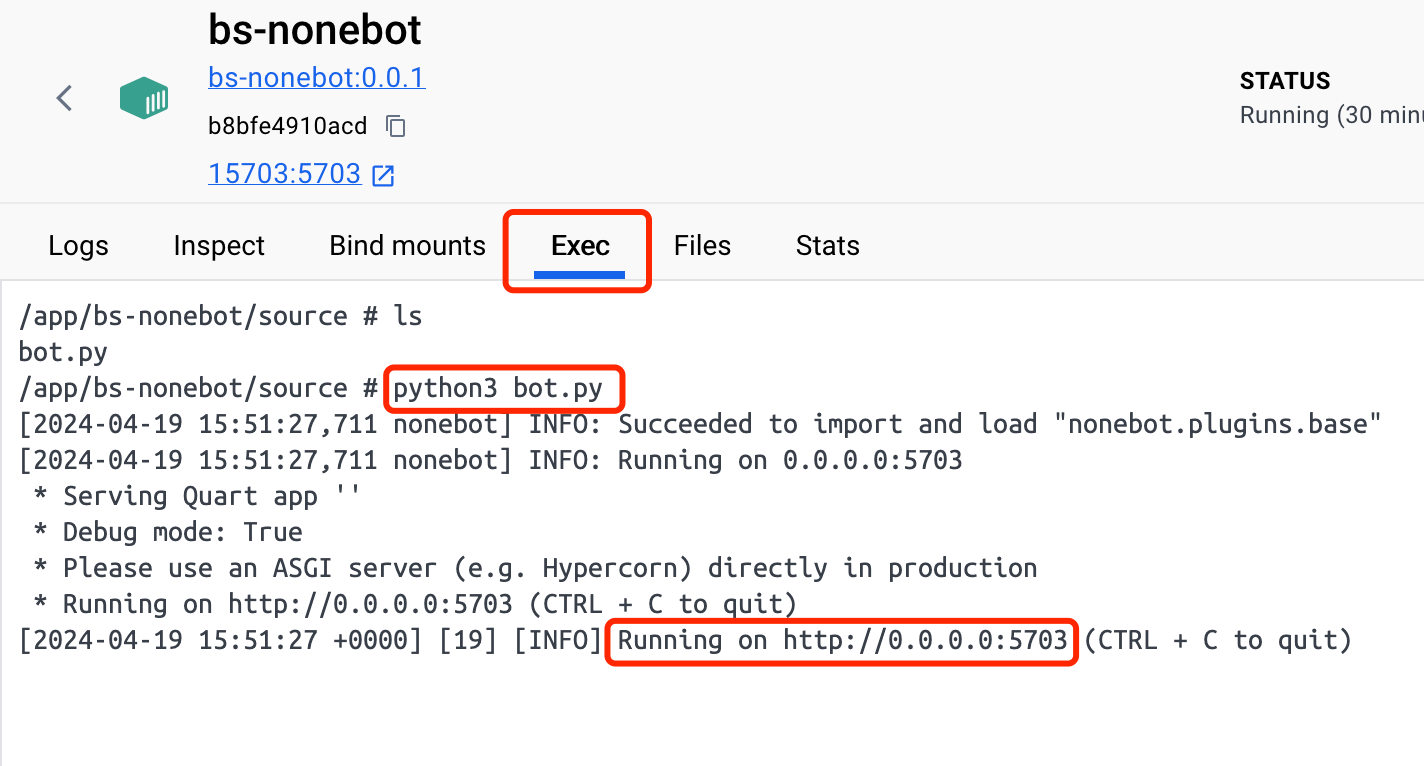 docker安装并跑通QQ机器人实践（3）-bs-nonebot搭建