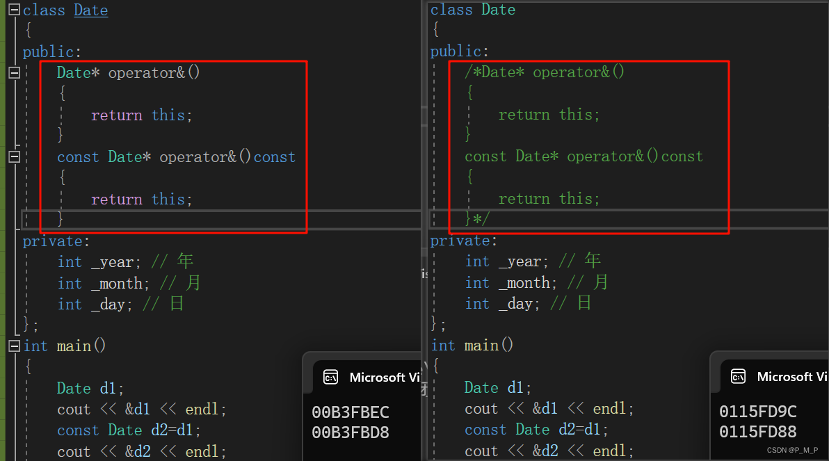 【C++】类和对象---const成员，取地址及const取地址操作符重载，static成员