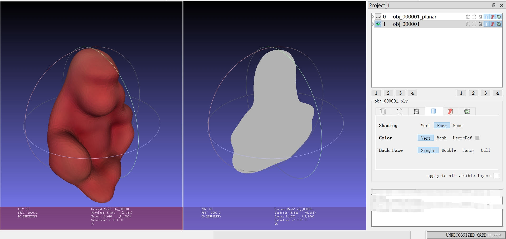 meshlab: pymeshlab保存物体的横截面（compute planar section）