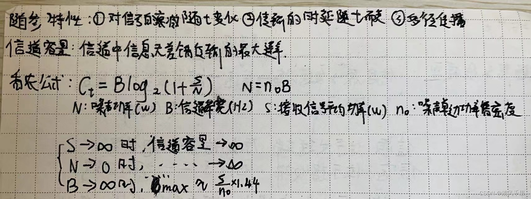 通信原理学习笔记--2.信号基础知识