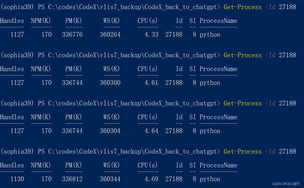 windows10下powershell中如何在后台执行python程序