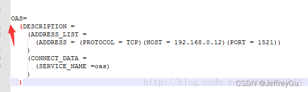 EXP-00056: 遇到 ORACLE 错误 12154 ORA-12154: TNS: 无法解析指定的连接标识符