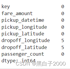 kaggle 纽约预测出租车价格 得分 5.34072