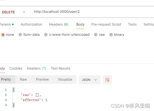 NestJS入门4：MySQL typeorm 增删改查