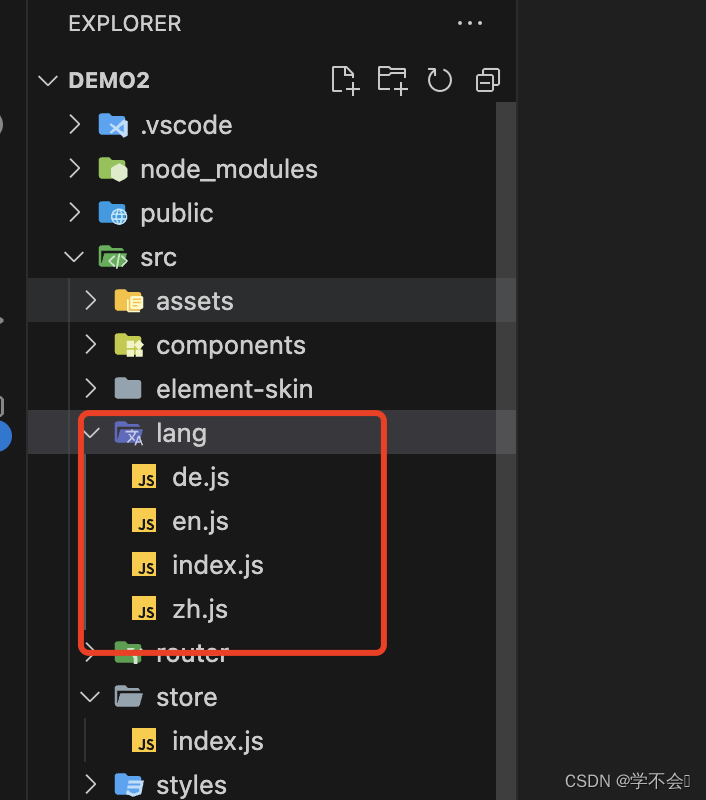 vue i18n element 使用