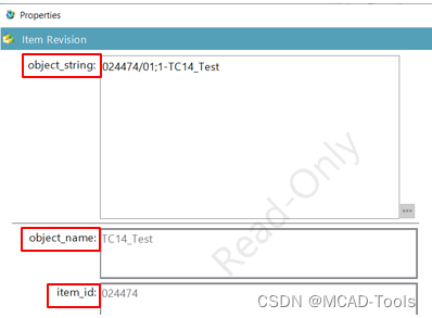 不启动BMIDE，Teamcenter如何查看property的real property name