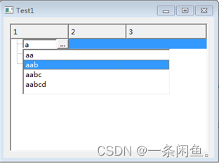 QStyledItemDelegate的使用方法