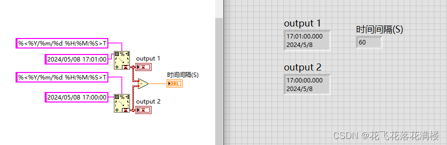 labview技术交流-将时间字符串转换成时间格式