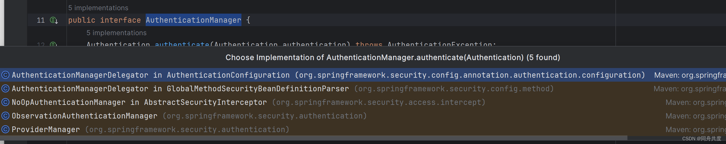 Spring Security(学习笔记) --登录认证流程分析源码！