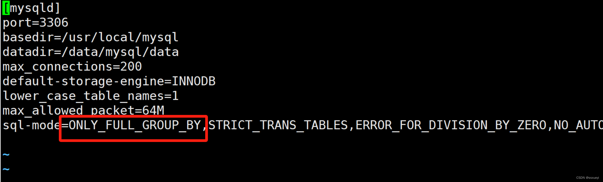 which is not functionally dependent on columns in GROUP BY clause 错误解决方法