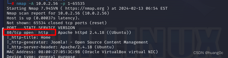 kali virtualbox image