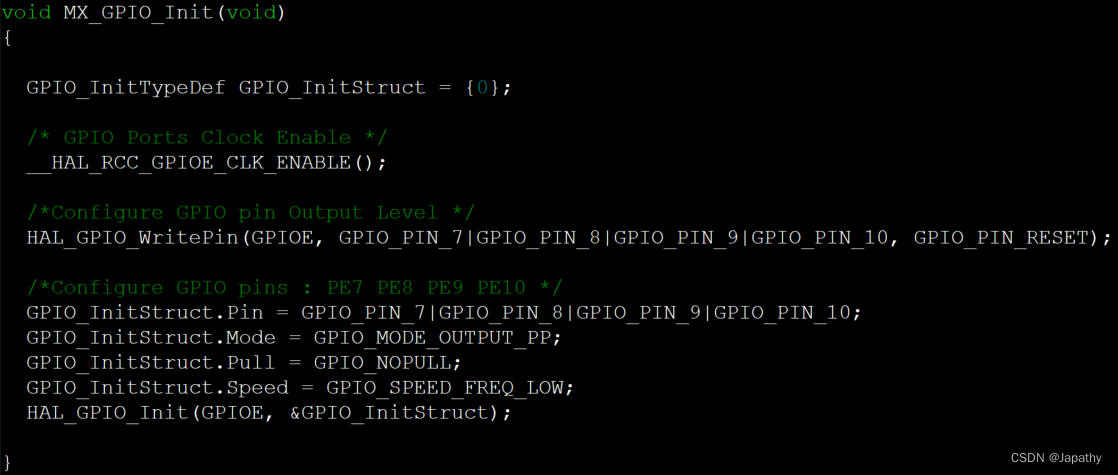 【STM32-MX_GPIO_Init分析】