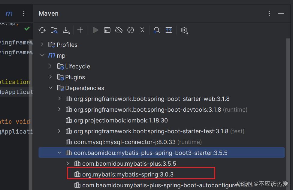 MybatisPlus快速入门及常见设置