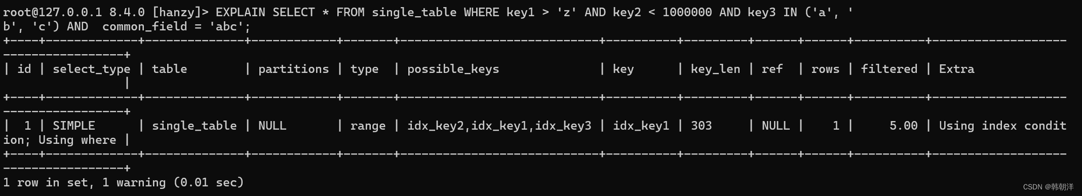 mysql中optimizer trace的作用