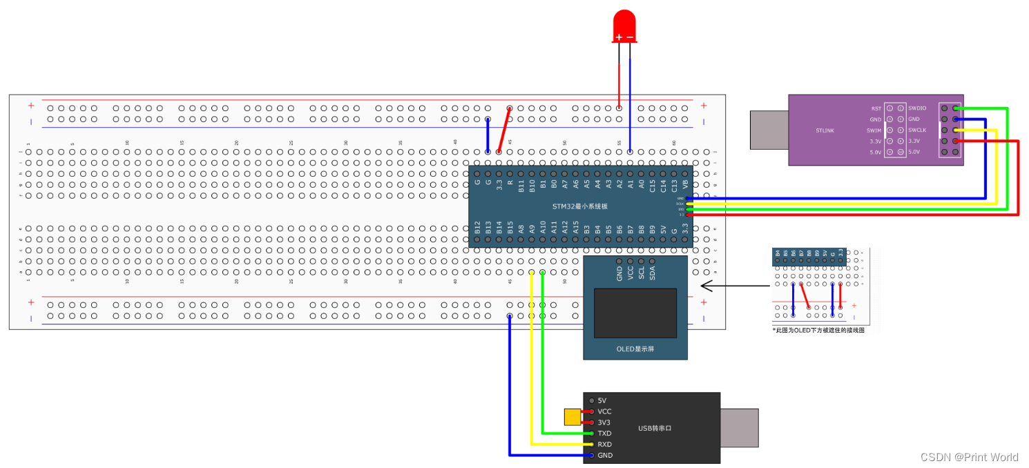 【STM32】STM32学习笔记-USART串口收发HEX和文本数据包(29)