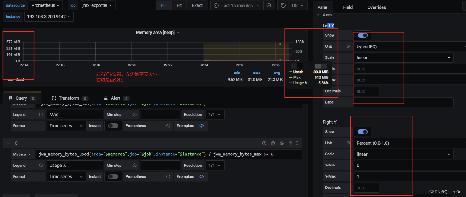 将jmx_exporter导入prometheus，并添加grafana_jmx grafanaCSDN博客