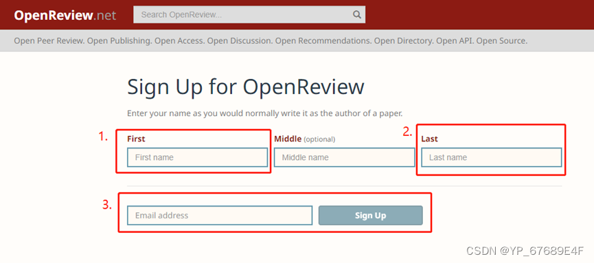 Openreview注册流程教程-CSDN博客
