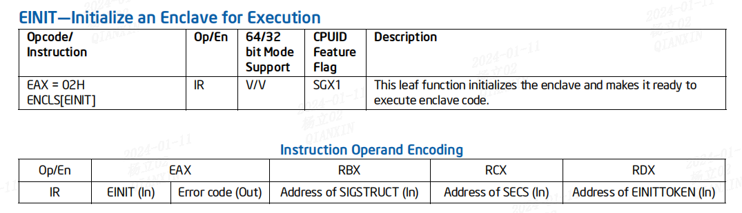 SGX Enclave Measurement