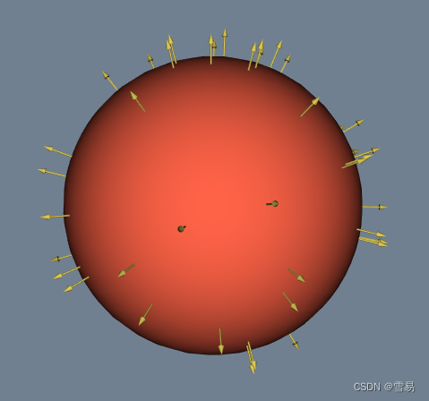 【VTKExamples::Points】第十期 NormalEstimation