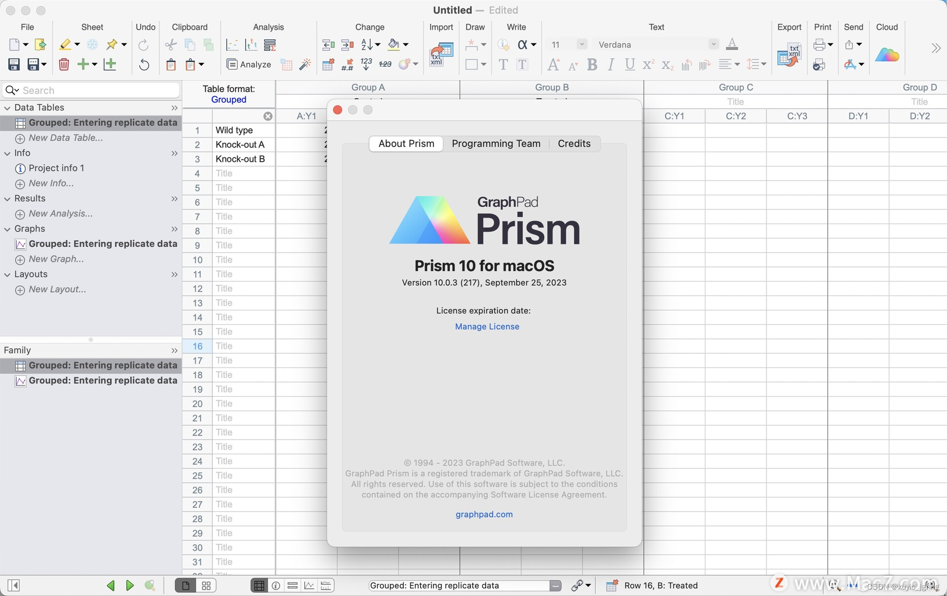 Mac电脑统计分析绘图 GraphPad Prism 10 最新 for Mac