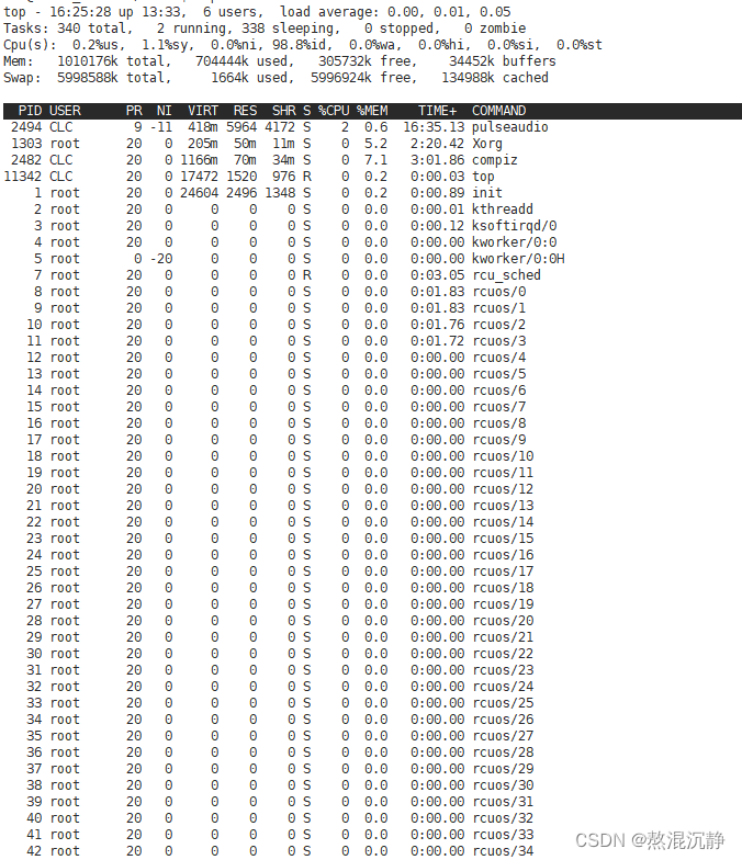 linux中进程相关概念（一）