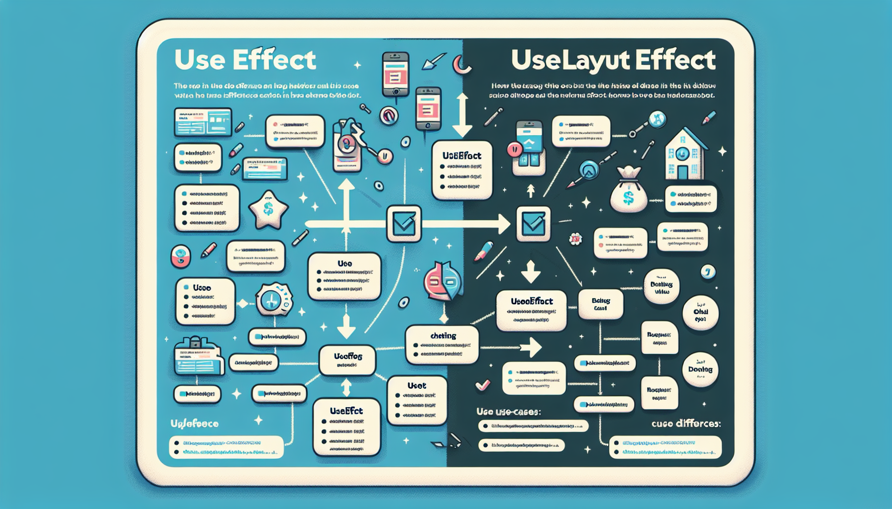 「React」useEffect 与 useLayoutEffect 使用与区别