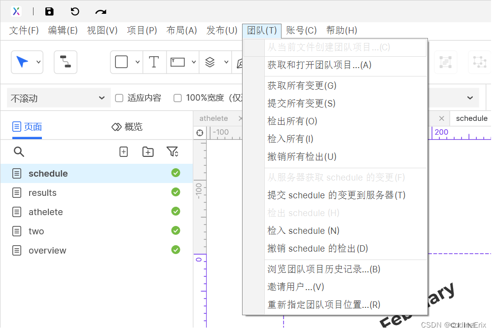 团队功能