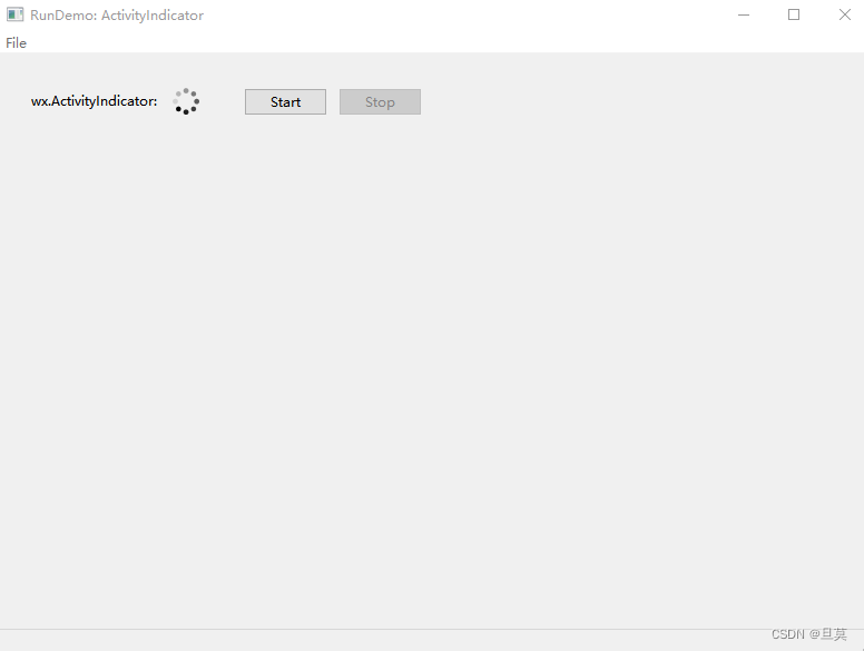 wxPython Demo大全系列：ActivityIndicator控件分析