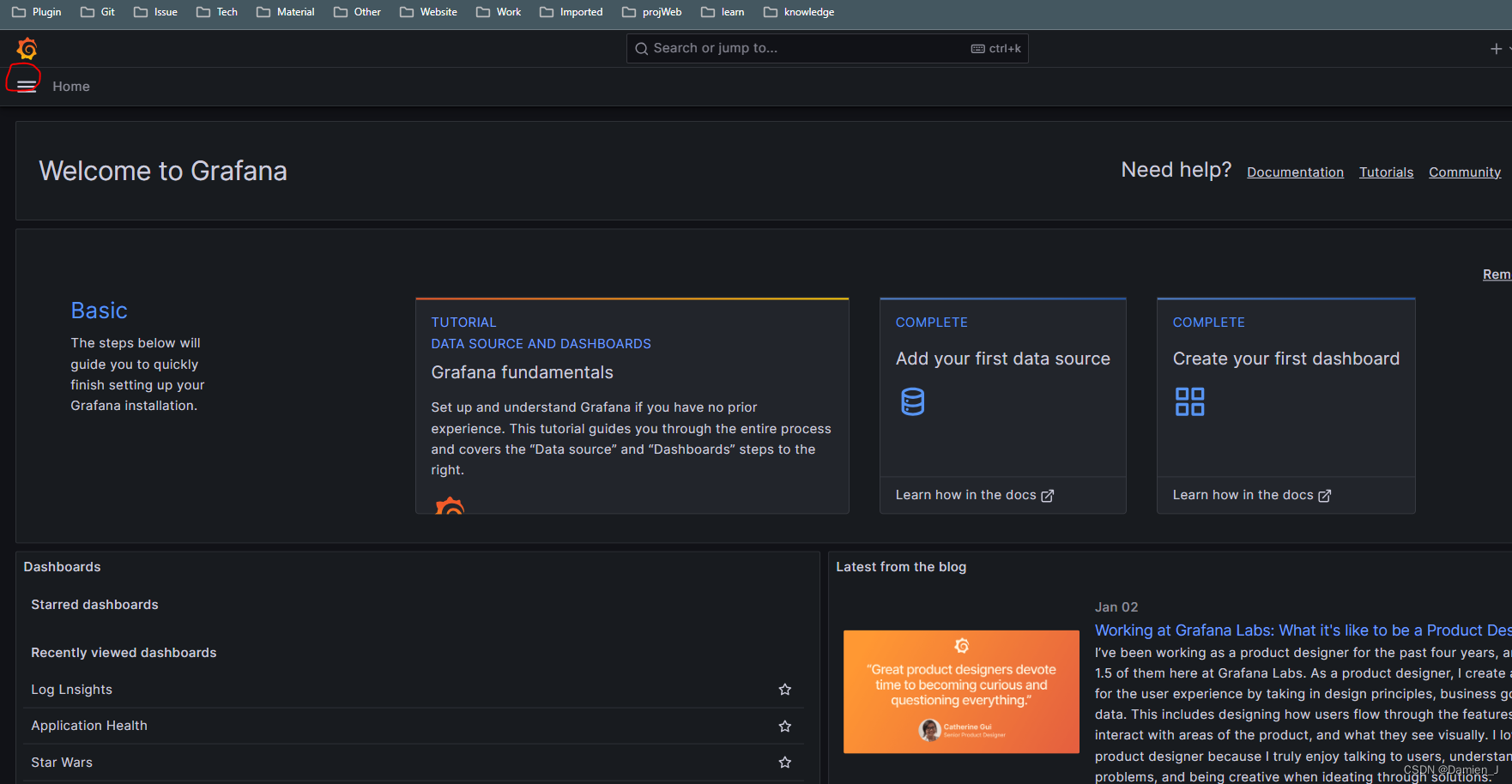 Grafana UI <span style='color:red;'>入门</span><span style='color:red;'>使用</span>