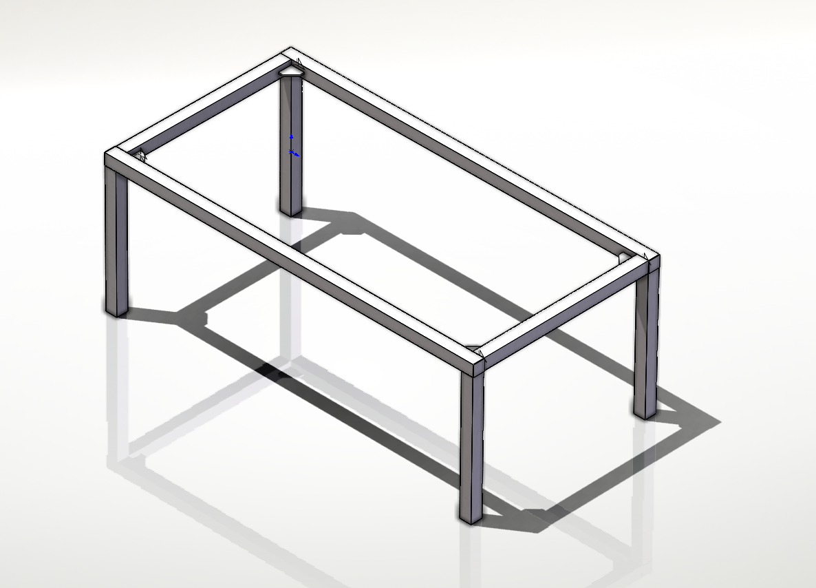 Solidworks：焊件（型材）结构构件设计