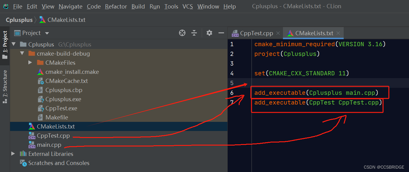 刚学C/C++，使用的是CLion，想要在同一个项目里面运行多个相互独立脚本?